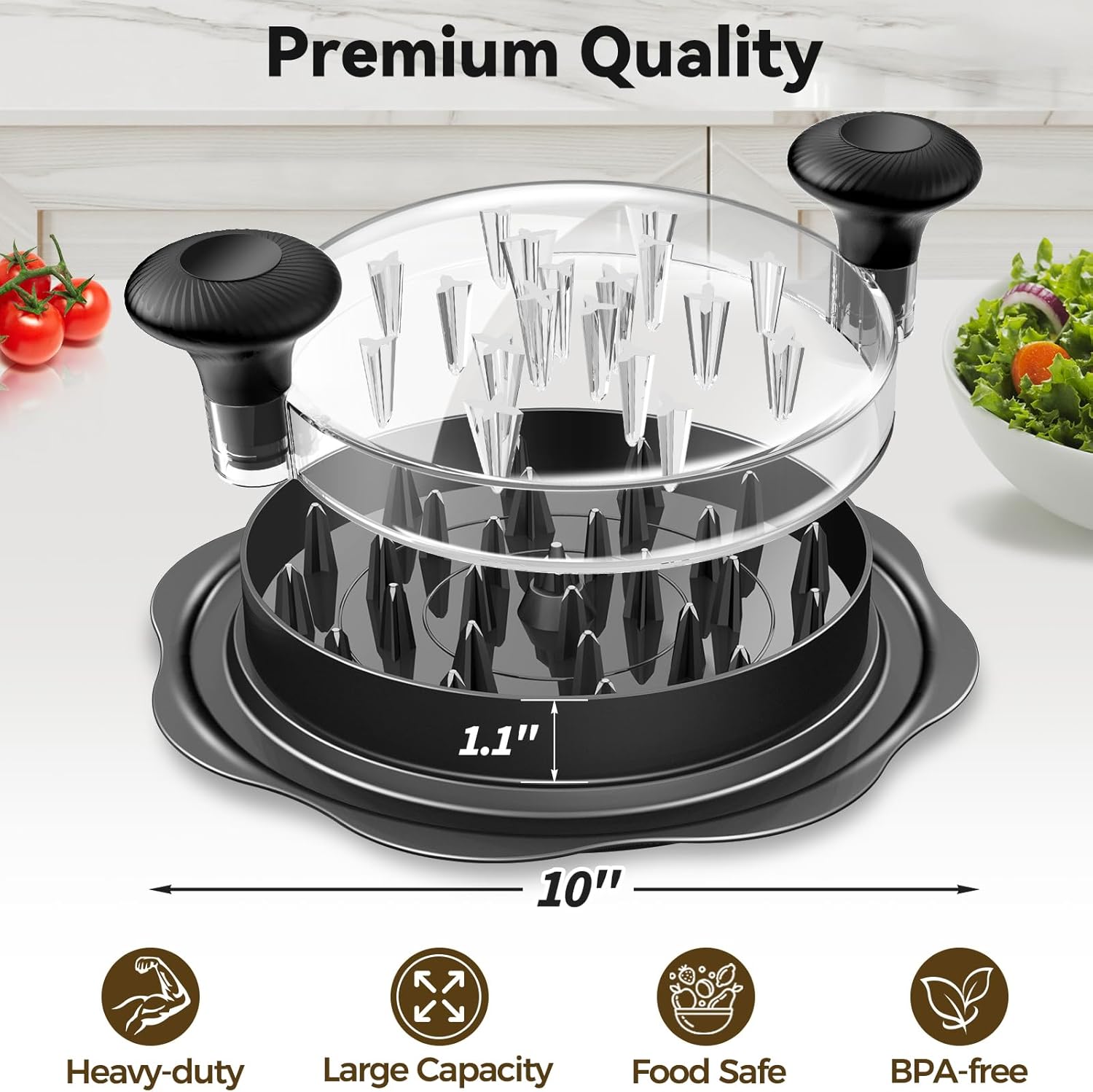 10-inch Manual Meat Shredder