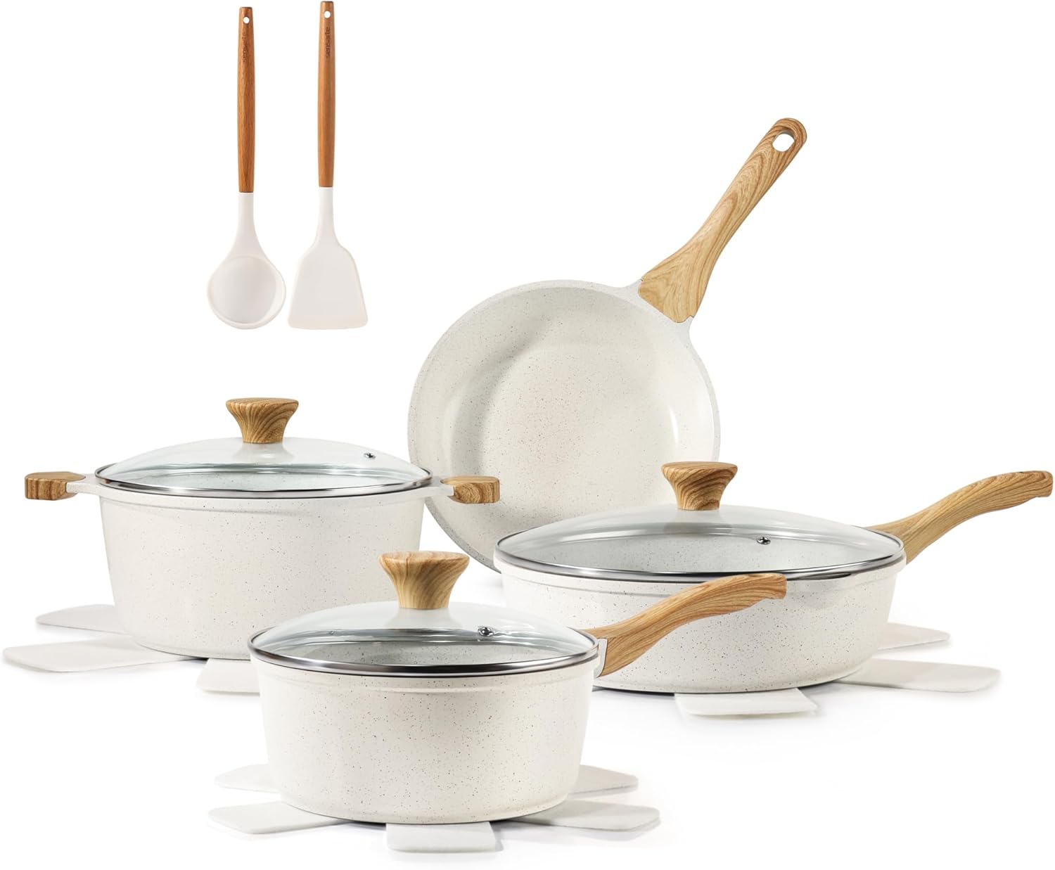 13-Piece Nonstick Ceramic Cookware Set