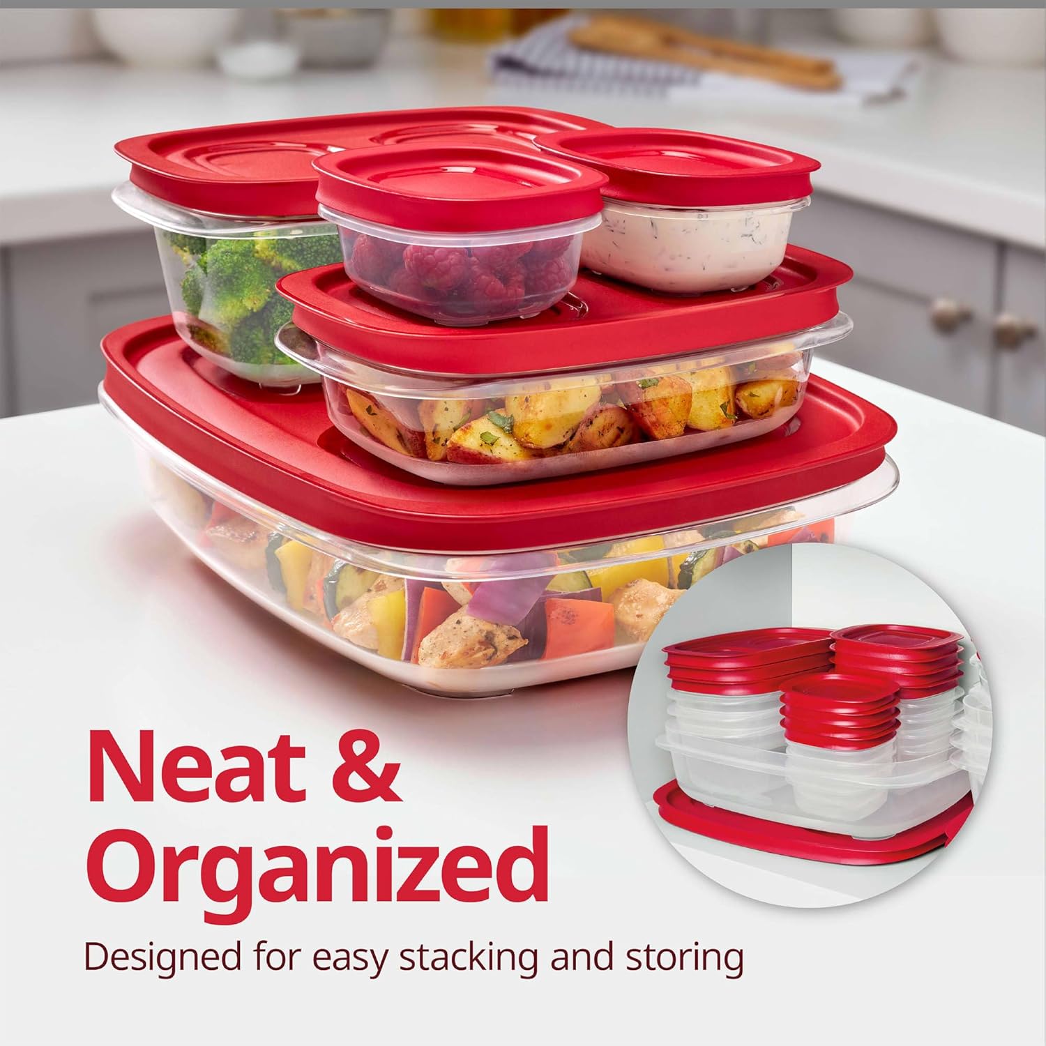 18-Piece Food Storage Container Set
