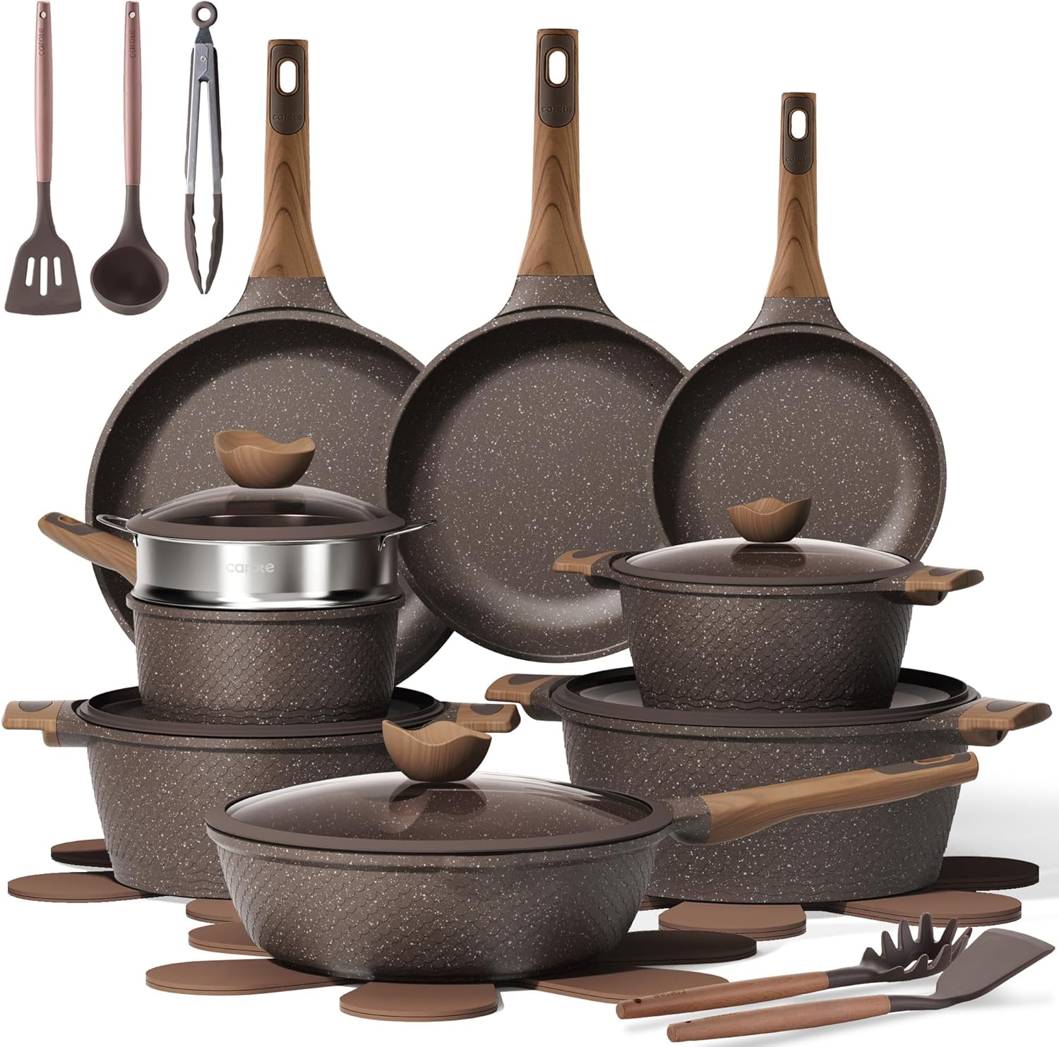 26-Piece Nonstick Cookware Set