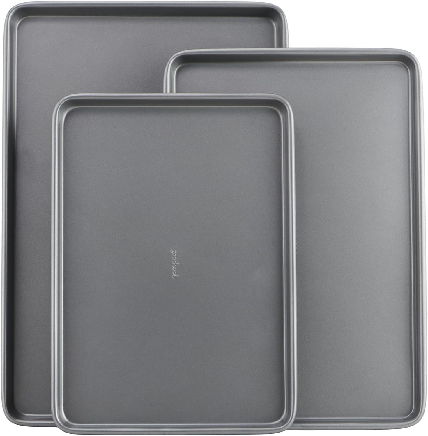 3-Piece Carbon Steel Baking Tray Set
