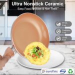 11-Piece Copper Nonstick Cookware Set
