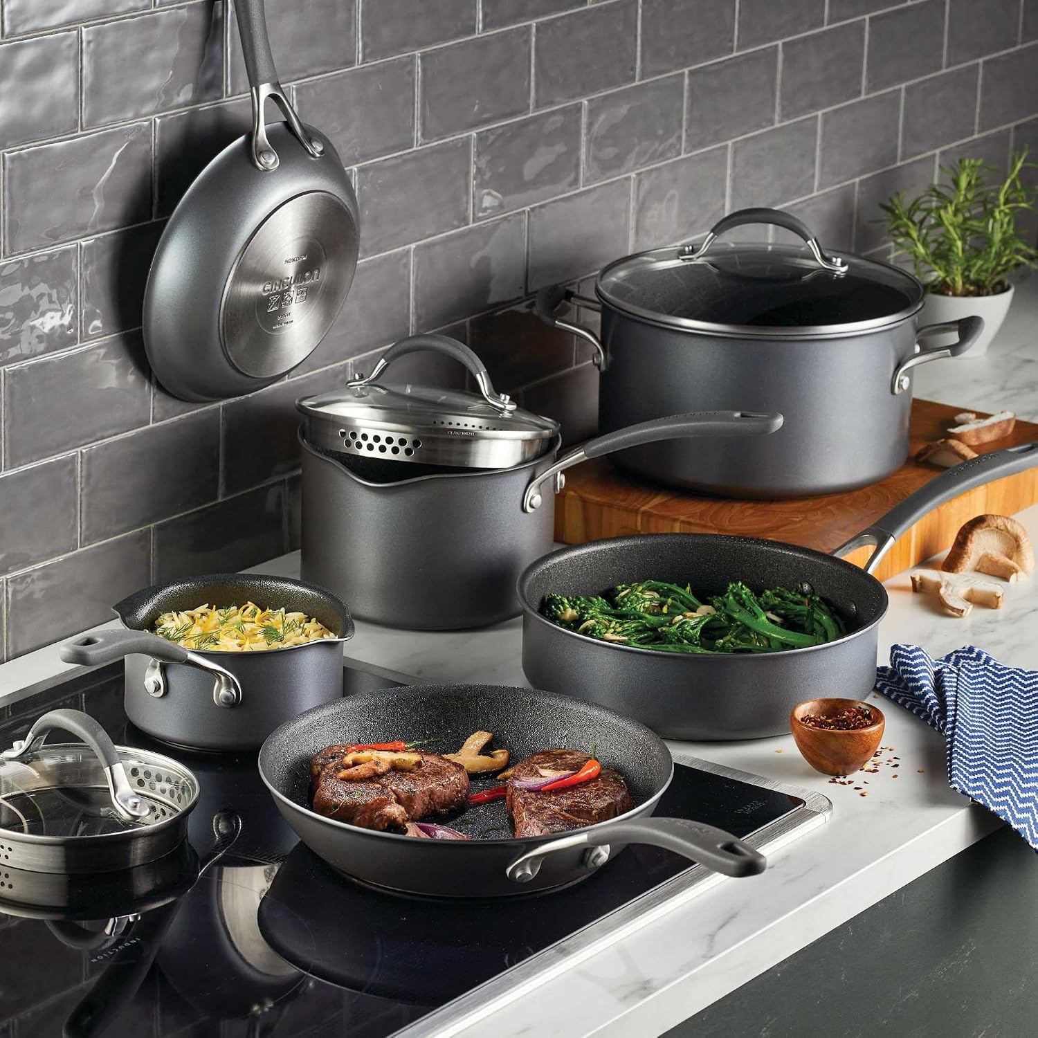 9-Piece Induction Cookware Set